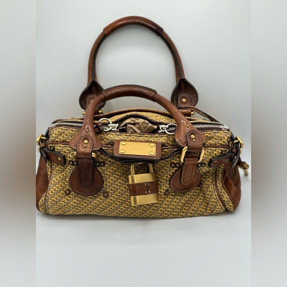 Chloe Handbags - Chloé Tweed Paddington Bag